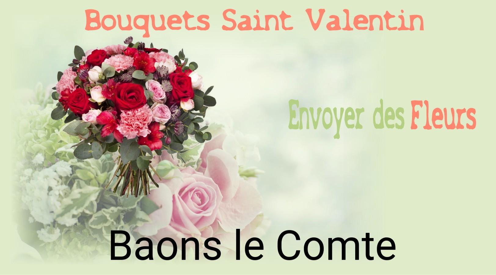Roses de Saint-Valentin livrées à Baons-le-Comte